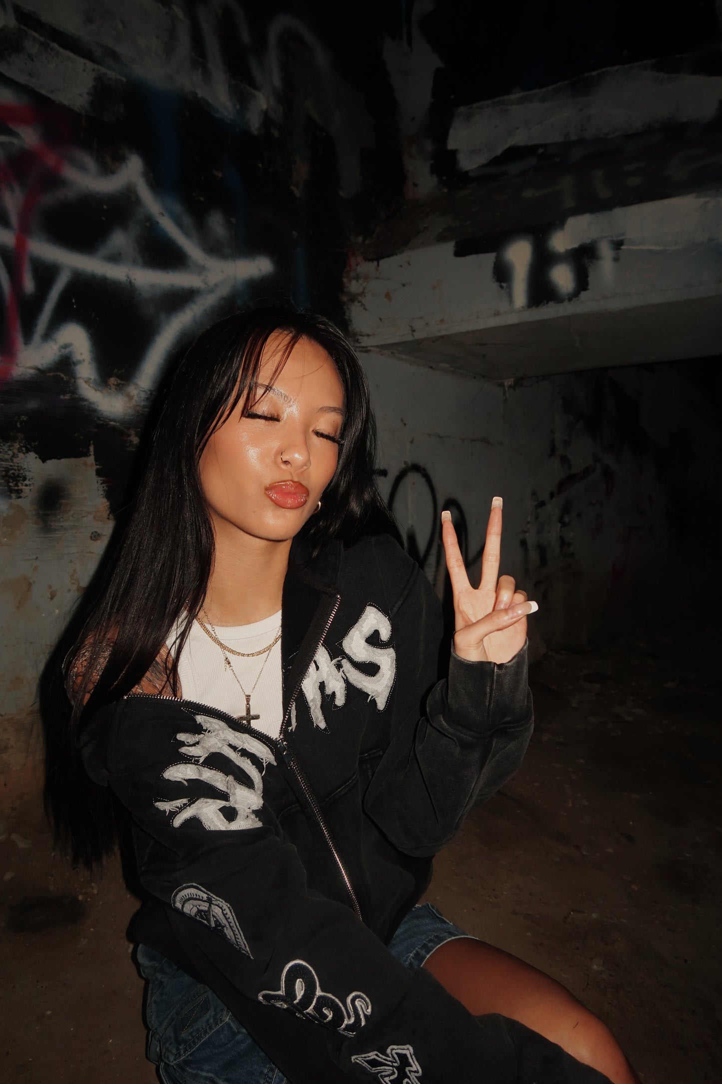 Black Outcast Hoodie