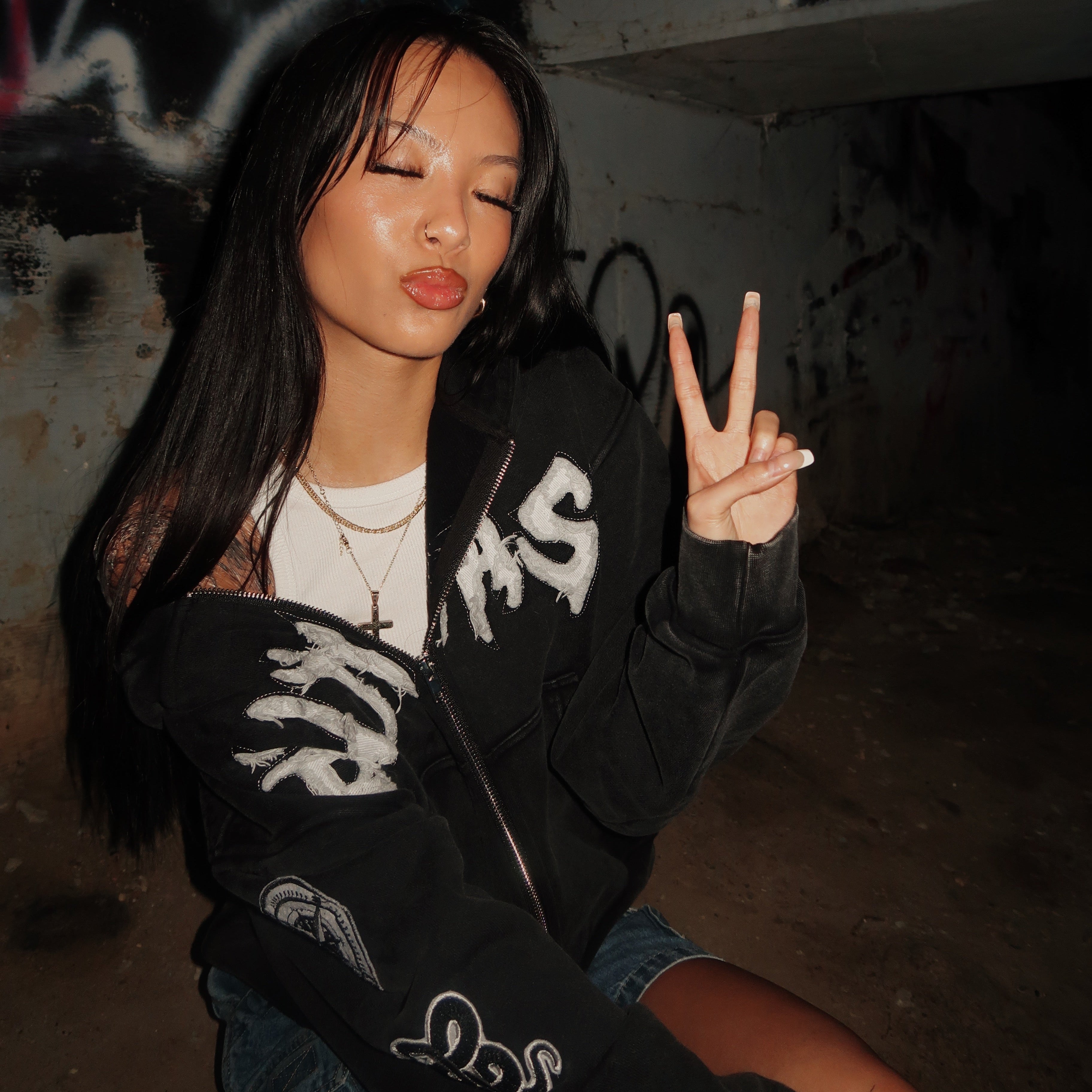 Black Outcast Hoodie