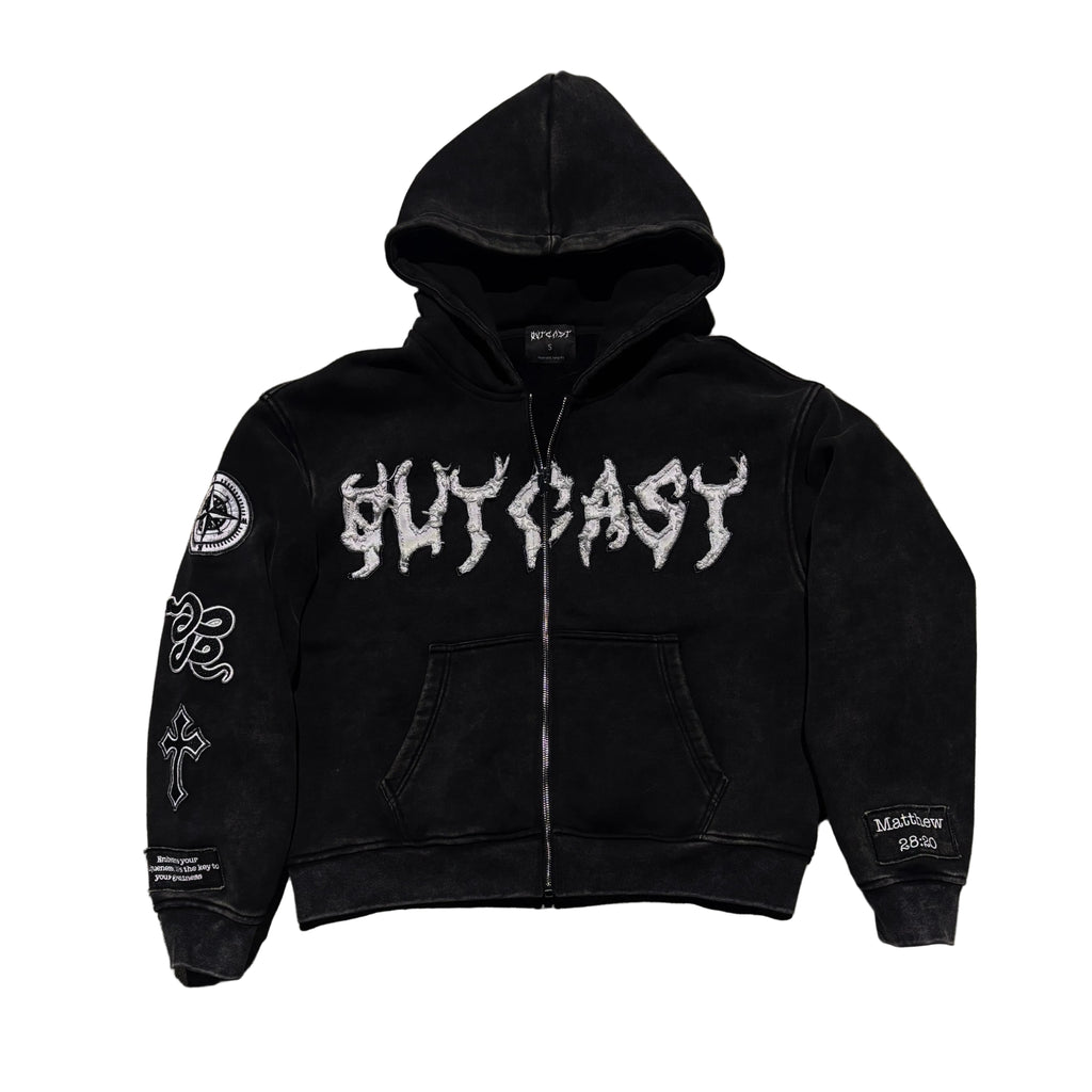 Black Outcast Hoodie