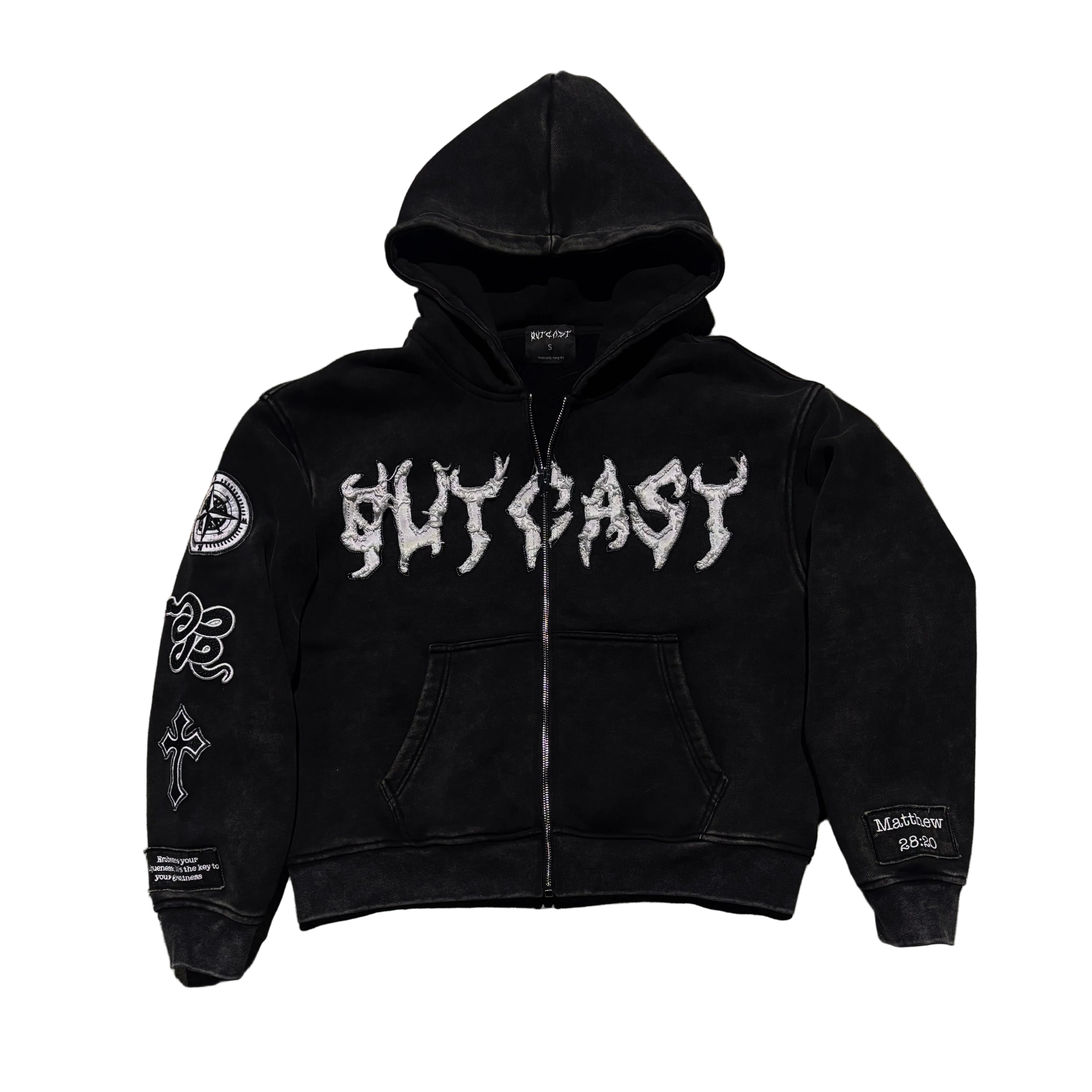 Black Outcast Hoodie