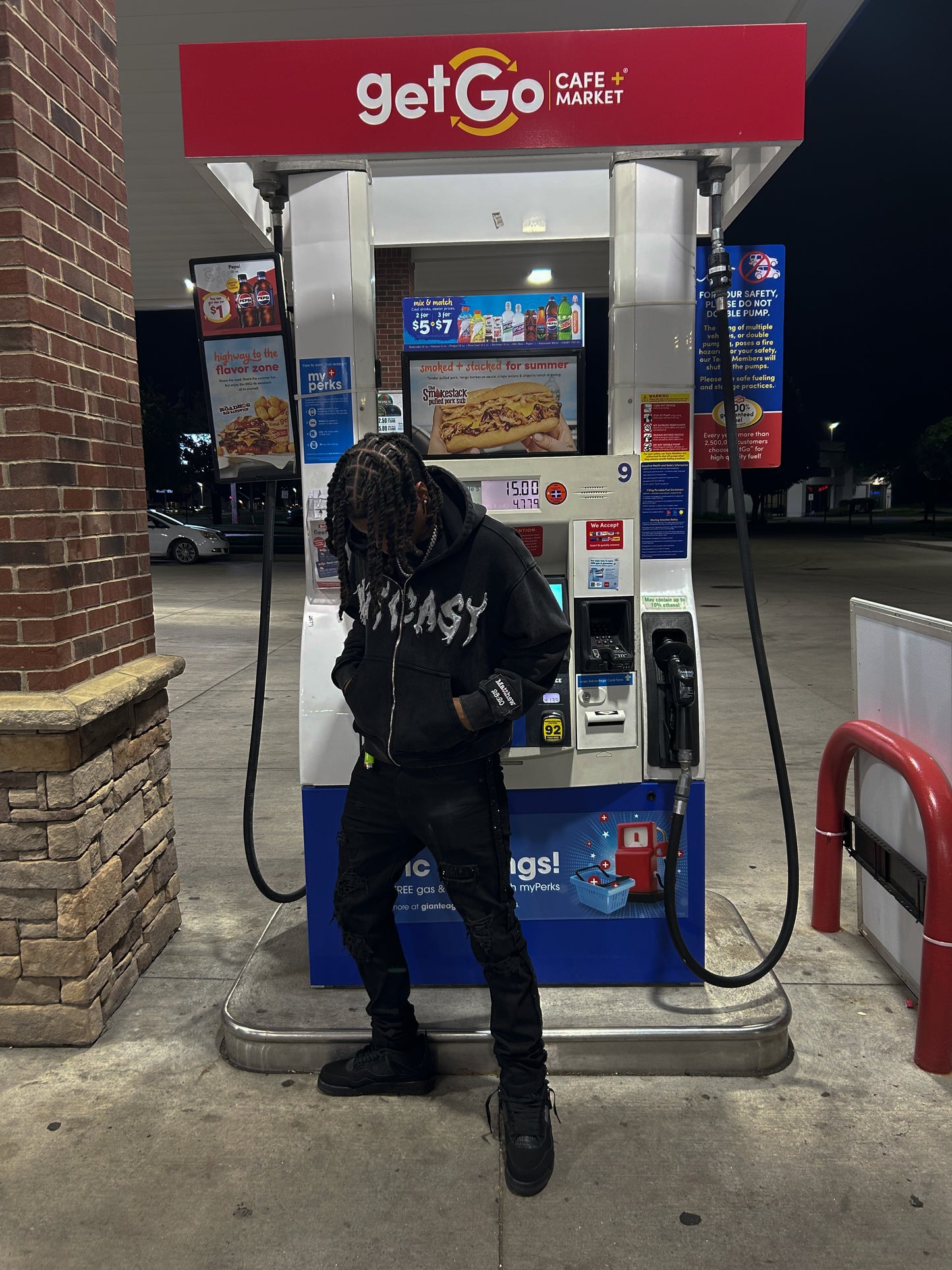 Black Outcast Hoodie