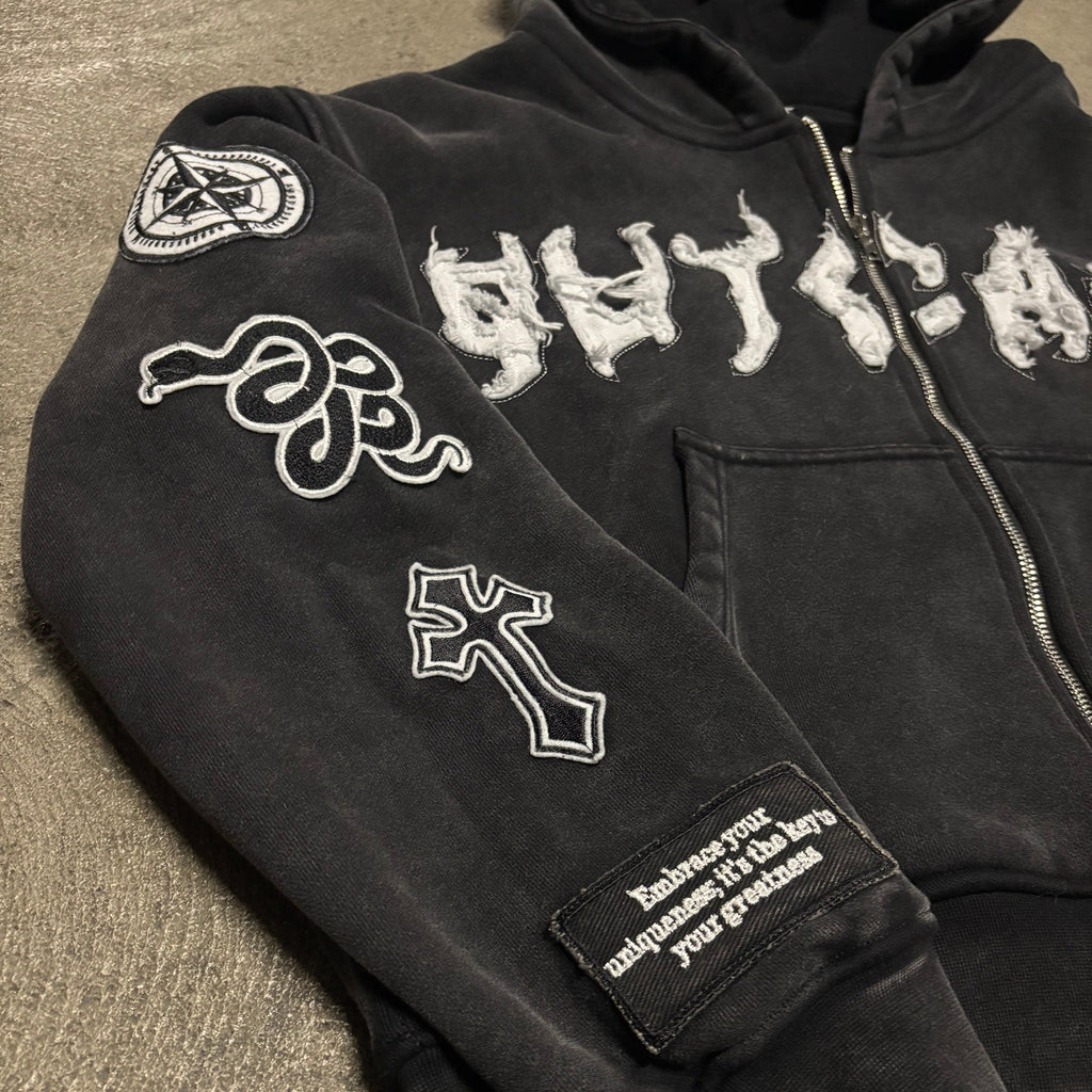 Black Outcast Hoodie